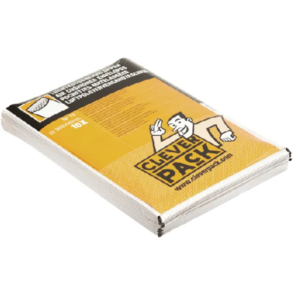 Cleverpack Envelop CleverPack luchtkussen nr19 320x455mm wit pak à 10 stuks