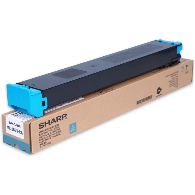 Sharp Toner Sharp MX36GTCA Cyan Cyaan