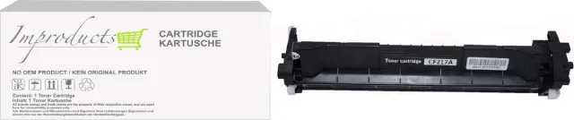 Improducts geschikt voor HP 17A CF217A XL 217A HP LaserJet Pro M102 M102a M102w M130 M130a M130fn M130fw M130nw MFP M 102 M 102a M 102w M 130 M 130a M 130fn M 130fw M 130nw Zwart
