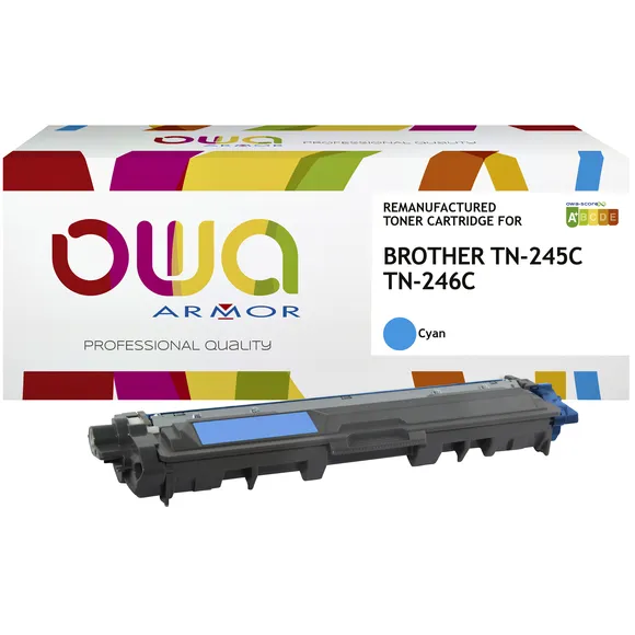 OWA Toner OWA alternatief tbv Brother TN-245C blauw