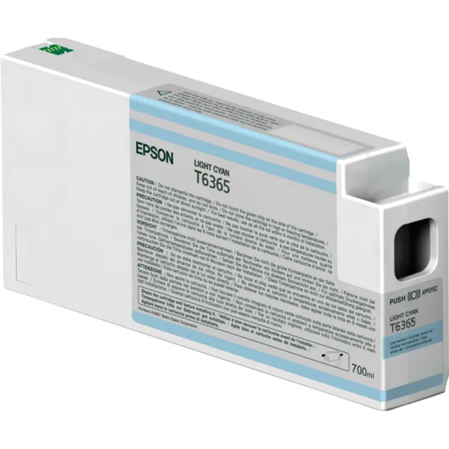 Epson T636500 - Inktcartridge / Licht Cyaan