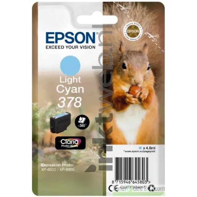 Epson 378 licht cyaan (Origineel)