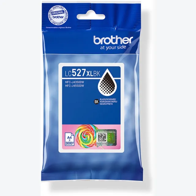 Brother LC527XLBK Black High Yield Inkje, foto 2