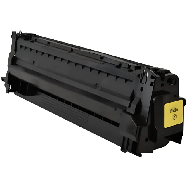 Inktkenners Toner geschikt voor HP 659A | 1x Geel geschikt voor HP W2010A - W2011A - W2013A - W2012A - Enterprise M856DN - M856X - MFP M776DN - M776Z