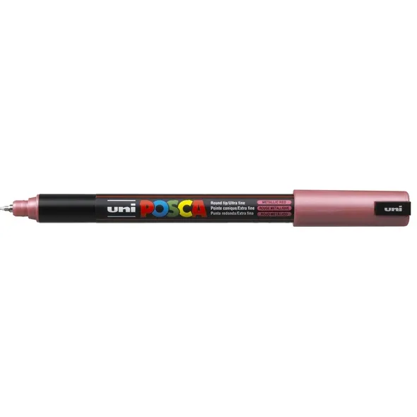 Posca Paintmarker Uni POSCA PC1MR extra fijn metallic rood