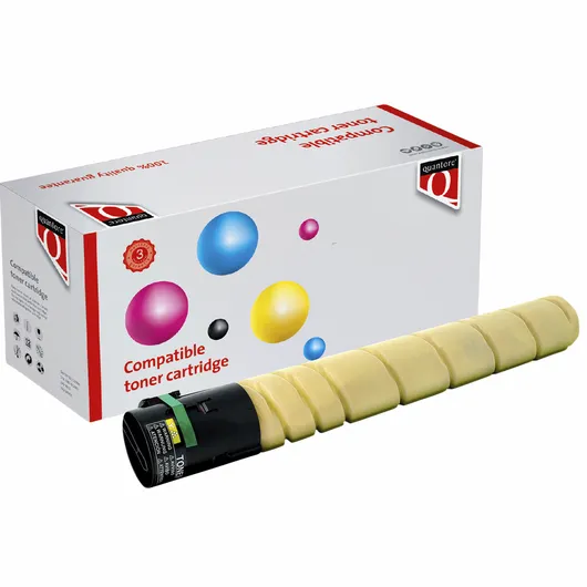 Quantore Toner Quantore alternatief tbv Konica Minolta TN-321Y geel
