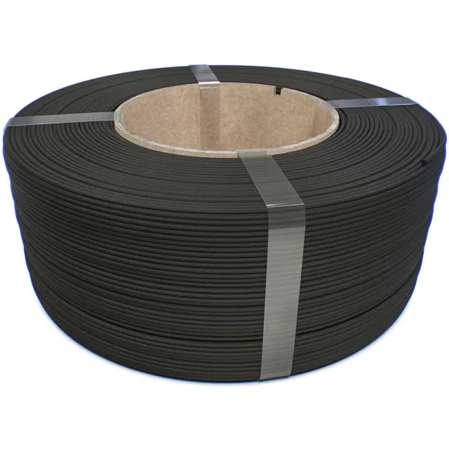 FormFutura EasyFil ePLA Filament - 1.75 mm - Matt Black - 1000 gram Bambu Coil Mat Zwart