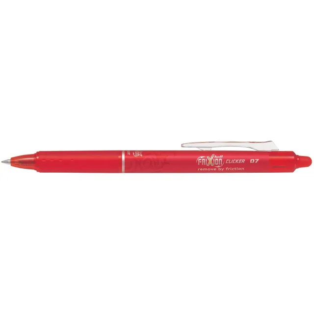 Pilot Rollerpen pilot frixion clicker medium rood geel