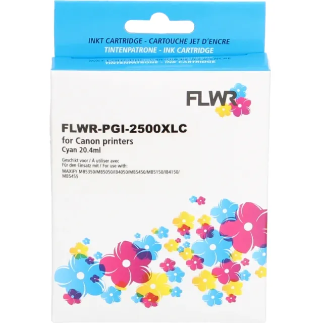 FLWR Canon PGI-2500XL cyaan (Compatible XXL)