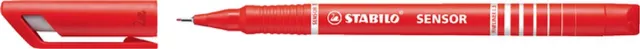 Stabilo Fineliner STABILO Sensor 189/40 fijn rood