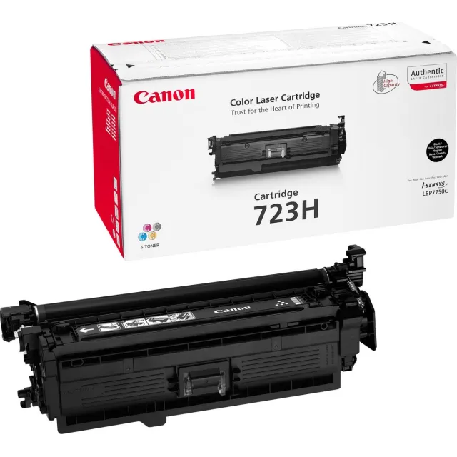 Canon 723 Tonercartridge - Zwart / HC