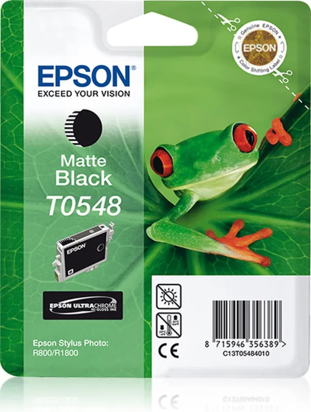Epson Stylus Photo R800/1800 Matte Black RF Tag zwart
