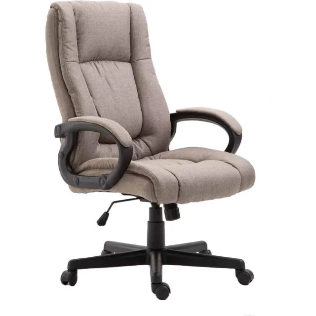 CLP XL Sparta Bureaustoel - Stof taupe