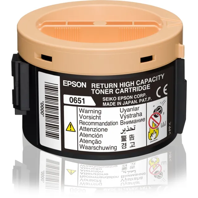 Epson AL-M1400 tonercartridge zwart high capacity 2.200 pagina's 1-pack Return Program