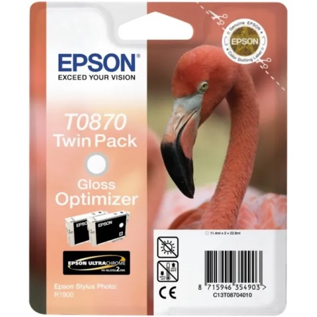 Epson T0870 - Inktcartridge / Gloss