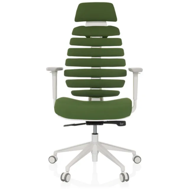 Bureaustoel / draaistoel ERGO LINE W stof mystic forrest hjh OFFICE