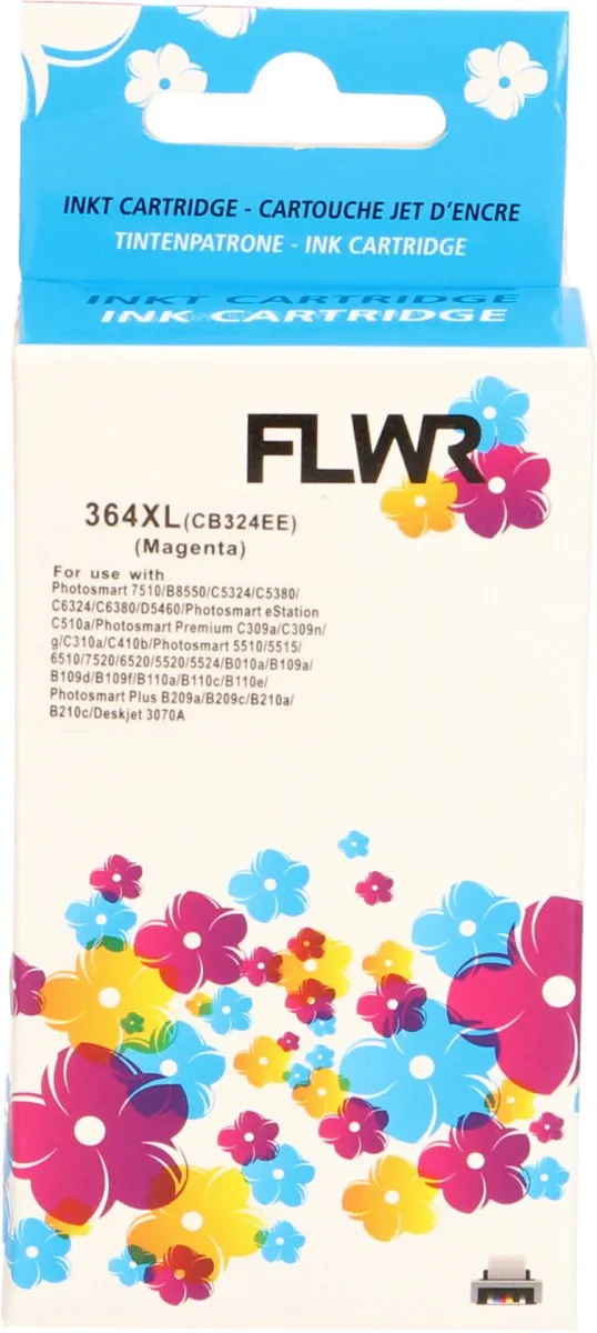 FLWR Cartridges / HP 364XL / magenta / Geschikt voor HP