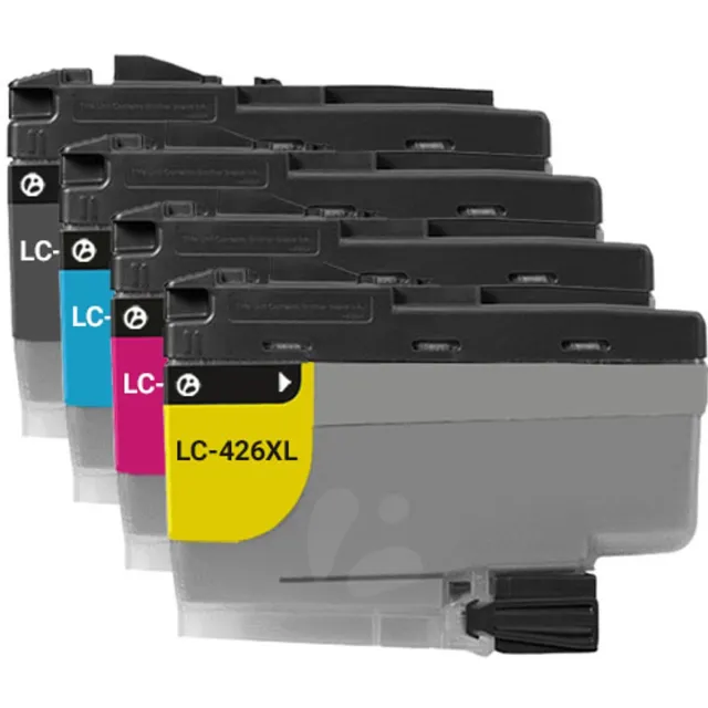 Inktkenners Inktcartridge geschikt voor Brother LC-426XL / LC426 | 1x Multipack geschikt voor Brother MFC-J4335DW - J4340DW - J4535DW - J4540DW Zwart