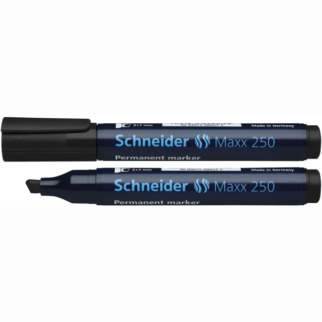 Schneider permanent marker Maxx 250 zwart