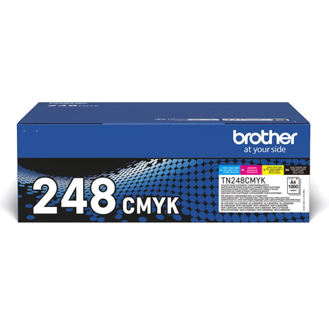 Brother TN248VAL zwart & kleur