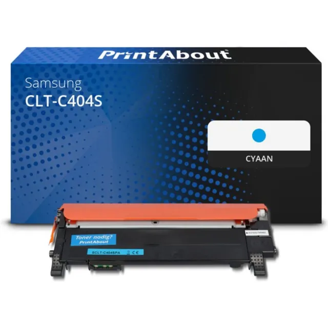 PrintAbout Alternatief voor de Samsung CLT-C404S / cyaan