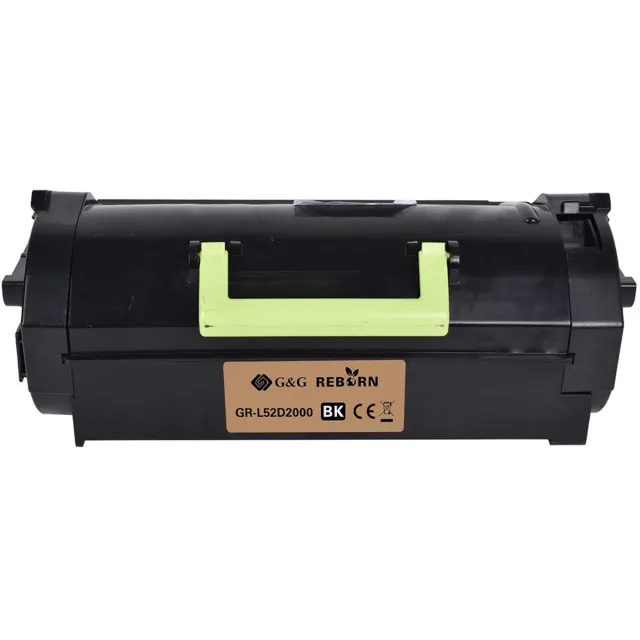 G&G GR-L52D2000 tonercartridge 1 stuk(s) Compatibel Zwart