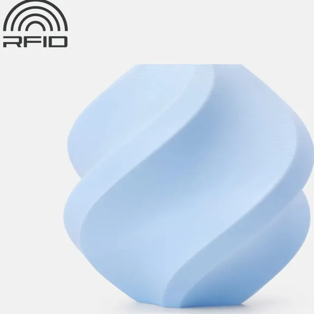 BAMBU LAB PETG Matte - Baby Blue - 1.75mm - 1kg - Navulling