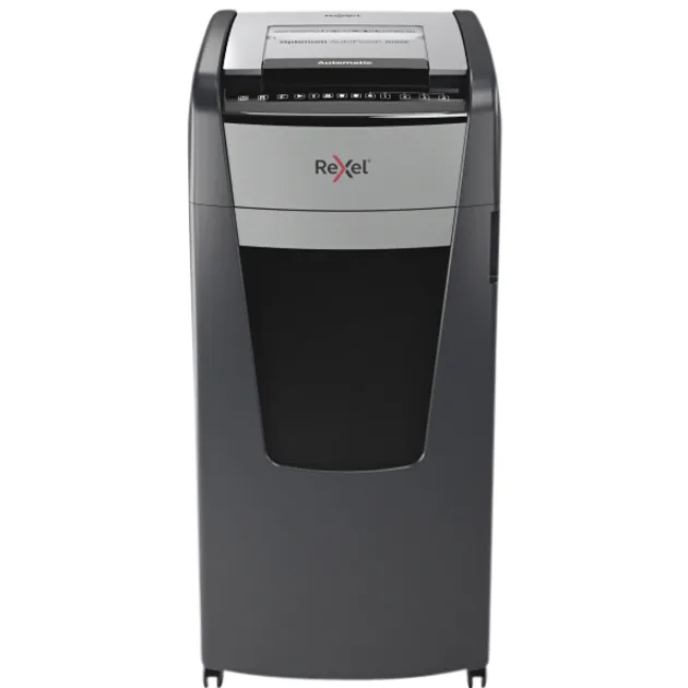 Rexel Papiervernietiger Rexel Optimum Auto+ 600X P4 snippers 4x30mm zwart
