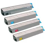 Oki Huismerk OKI C8600 / C8800 (43487709-43487712) Toners Multipack (zwart + 3 kleuren)