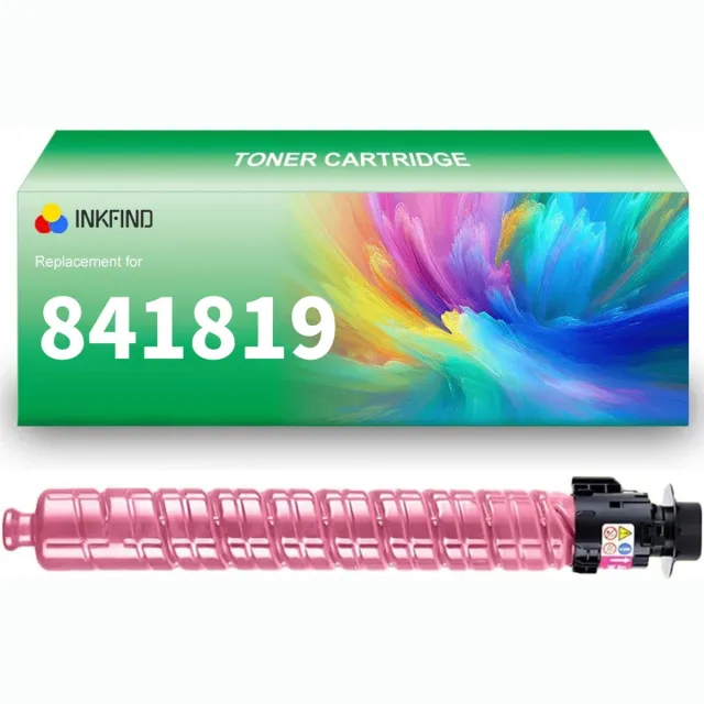 INKFIND 841819 tonercartridge Magenta compatibel met Ricoh MP C3003 C3004 C3503 C3504 841819 - 1-pack Magenta Magenta x 1