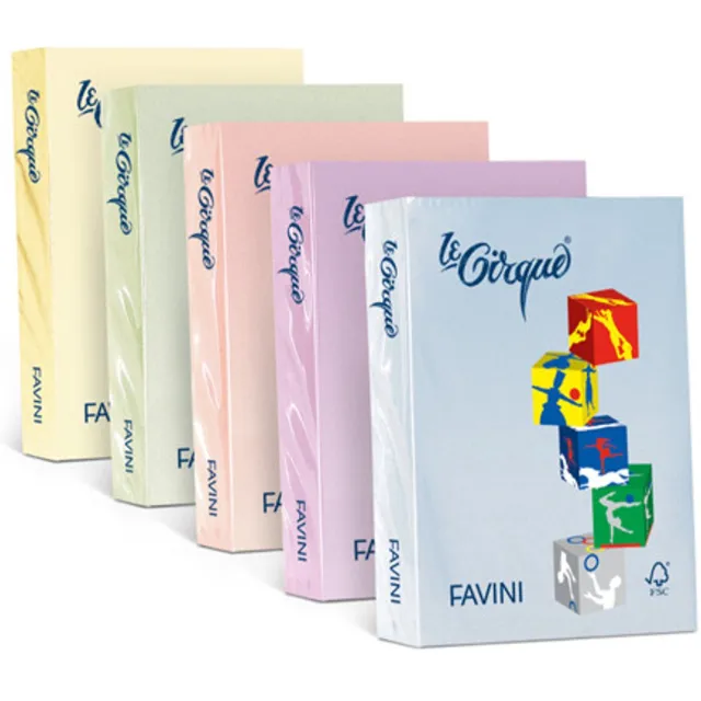 Favini Le Cirque papier voor inkjetprinter A4 (210x297 mm) 250 vel Geel