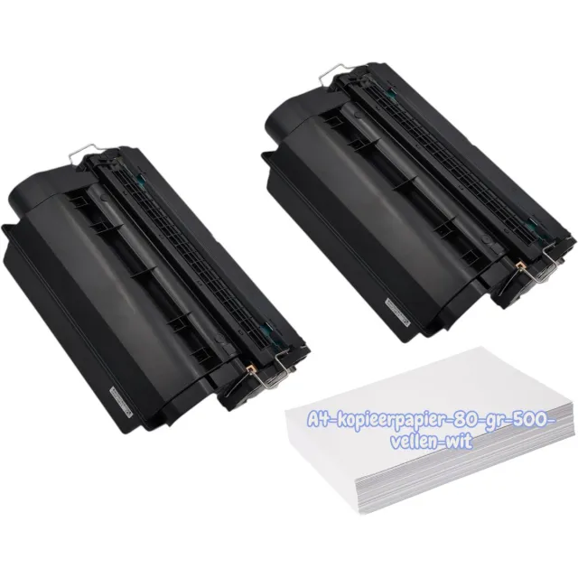 KATRIZ huismerk toner 2x Q5942X(HP42X) Zwart - 2x 20 000 afdrukken| Geschikt voor HP LaserJet 4250/4250 DTN/4250 DTNSI/4250 DTNSL/ 4250 N/4250 series/4250 TN/4350/4350 DTN/4350 DTNSI/4350 DTNSL /4350 N/4350 series/4350 TN