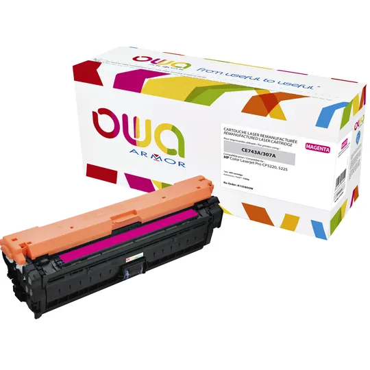 OWA Tonercartridge OWA alternatief tbv HP CE743A rood