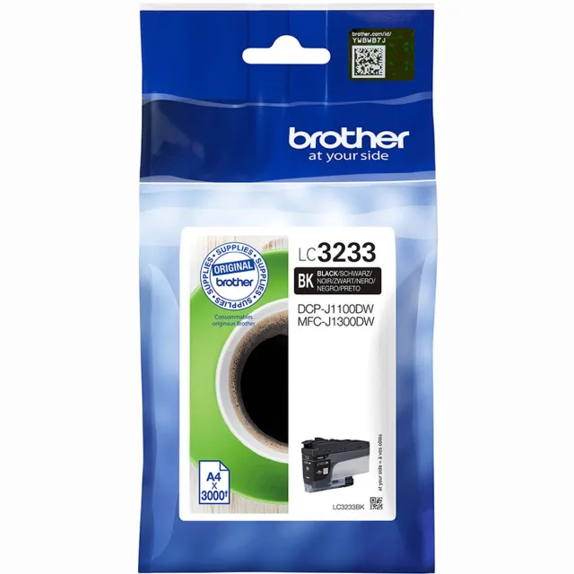 Brother LC-3233BK - Inktcartridge - Zwart