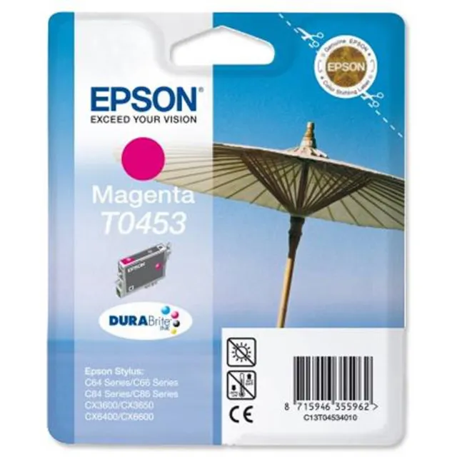 Epson Parasol inktpatroon Magenta T0453 DURABrite Ink
