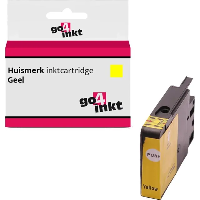 Go4inkt compatible met HP 933XL y inkt cartridge yellow