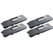 Dell Huismerk Dell 3760/3765 (593-11119/593-11122) Toners Multipack (zwart + 3 kleuren)
