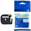 Brother Huismerk Brother M-K221 Labeltape 9mm Zwart op Wit