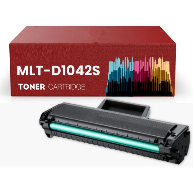 WeCare Geschikt voor Samsung MLT-D1042S / 1042 Toner cartridge Zwart - Geschikt voor Samsung ML-1660 - ML-1665 - ML-1860 - ML-1865 - ML1670 - SCX-3200 - SCX-3205W - SU737A