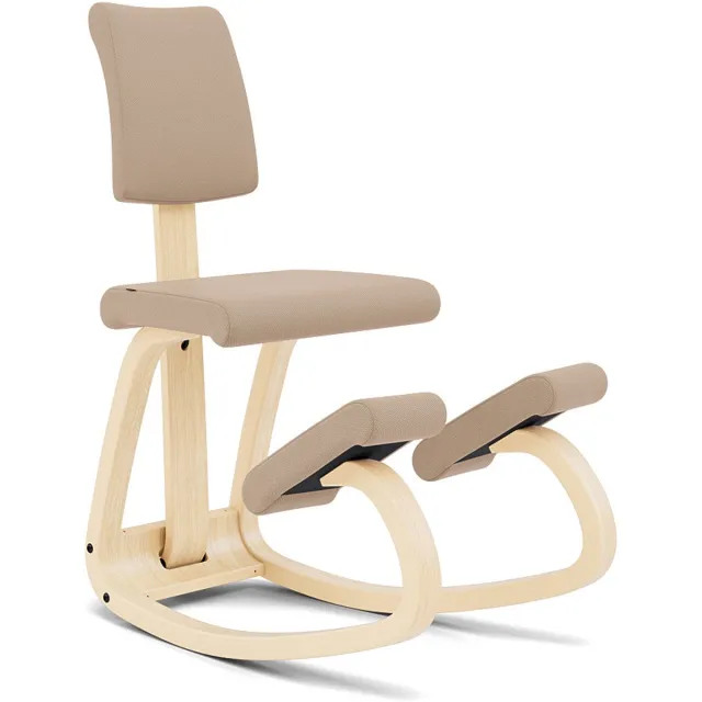 Varier Variable Plus Balansstoel Beige/Naturel Tonal