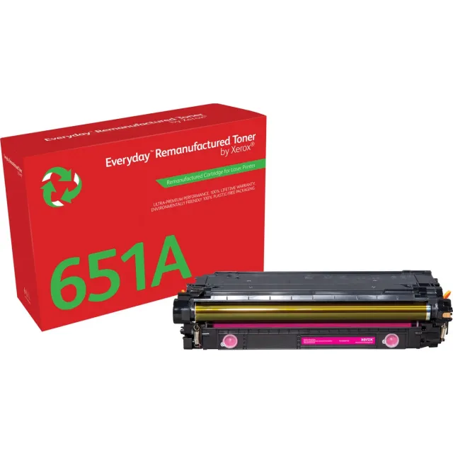 Xerox Toner vervangt HP 651A/ 650A/ 307A (CE343A/CE273A/CE743A) Compatibel Magenta 16000 bladzijden Everyday 006R04150