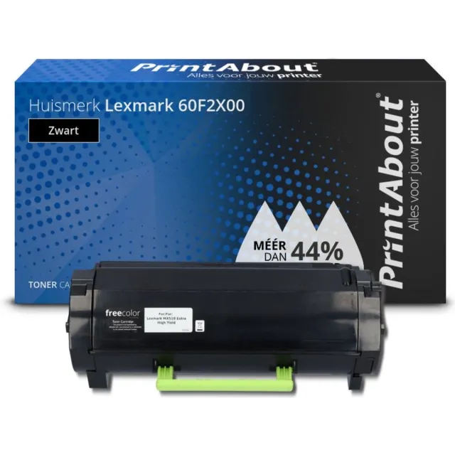 PrintAbout Alternatief voor de Lexmark 60F2X00 / zwart