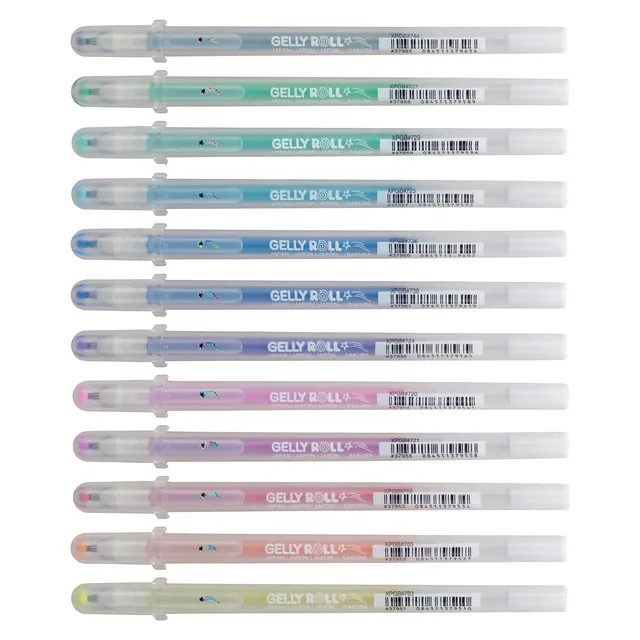 Sakura Gelschrijver Sakura Gelly Roll Stardust set à 12 kleuren