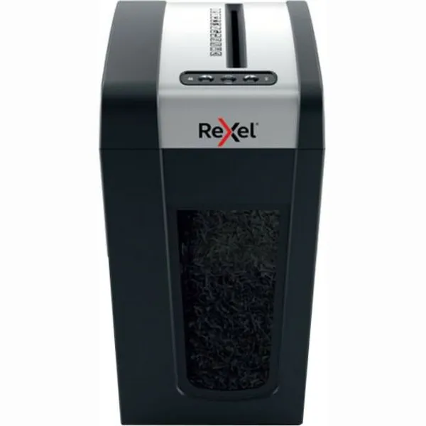 Rexel Secure MC6-SL Whisper-Shred Papierversnipperaar zwart