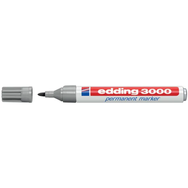 Edding 3000 viltstift grijs