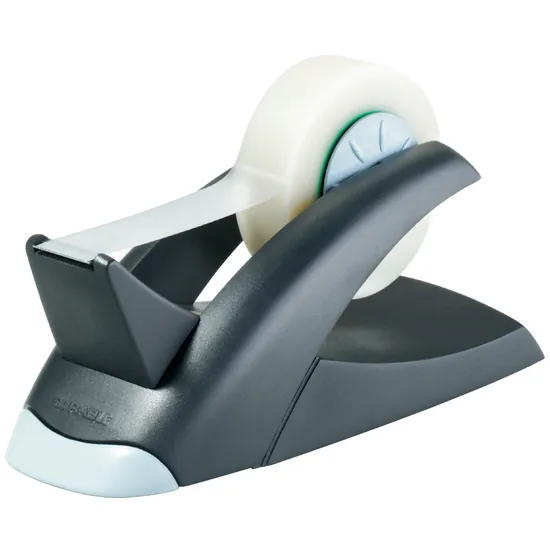 Durable Tapehouder Vegas met taperol 19mmx33m zwart/grijs