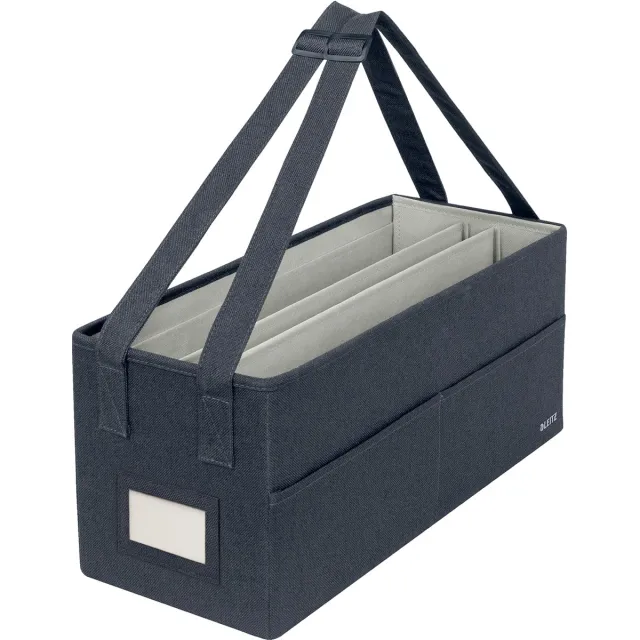 Leitz draagbare bureau organizer Hot Desking, met draagriemen, grijs