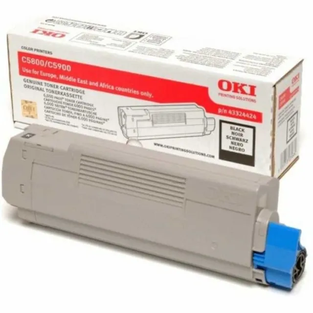 Oki 43324424 - Tonercartridge Zwart