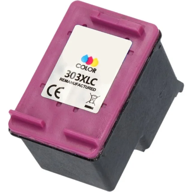 InktDL Huismerk geschikt voor HP 303XL Inktcartridge Kleur - Geschikt voor Envy Photo 6230 - 6234 - 7130 - 7830 - Tango X Color