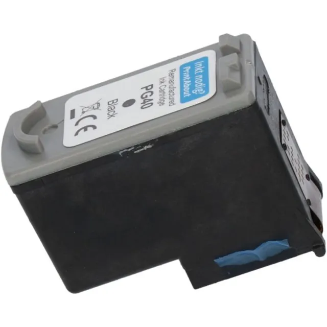 PrintAbout huismerk Inktcartridge PG-40 Zwart geschikt voor Canon